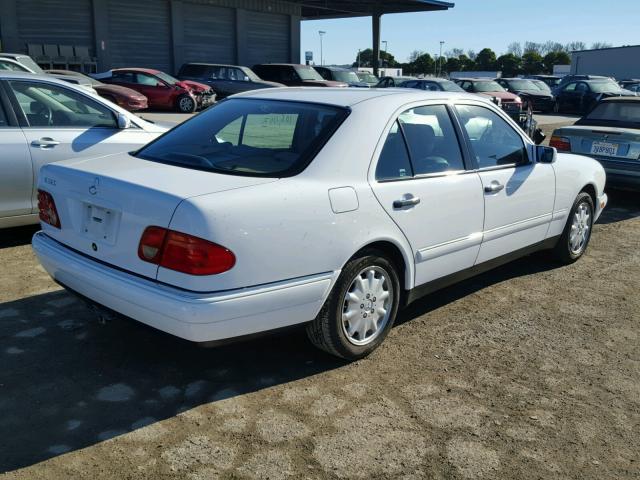 WDBJF65H0XA949443 - 1999 MERCEDES-BENZ E 320 WHITE photo 4