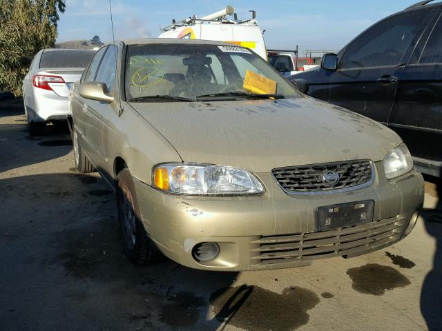 3N1CB51D91L519139 - 2001 NISSAN SENTRA XE BROWN photo 1