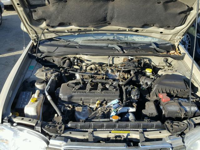 3N1CB51D91L519139 - 2001 NISSAN SENTRA XE BROWN photo 7