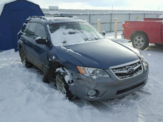 4S4BP61C997328601 - 2009 SUBARU OUTBACK 2. BLUE photo 1