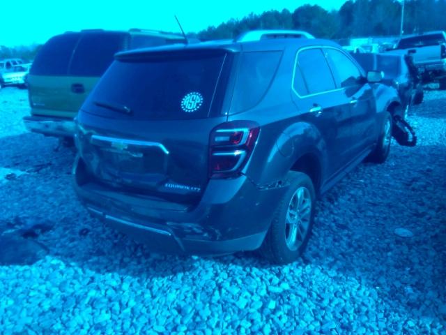 2GNALDEK7G6283678 - 2016 CHEVROLET EQUINOX LT GRAY photo 4