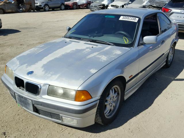 WBABG2329VET34581 - 1997 BMW 328 IS AUT SILVER photo 2