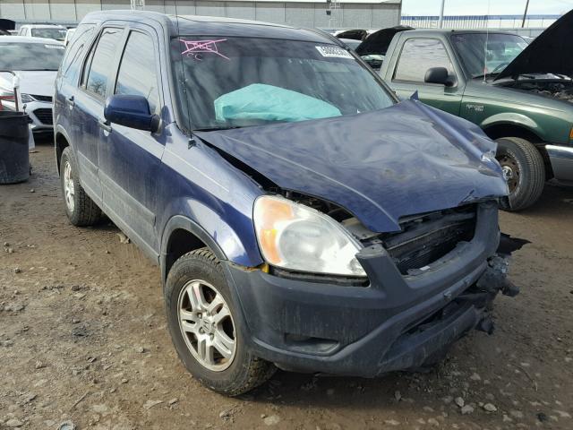 JHLRD78893C030165 - 2003 HONDA CR-V EX BLUE photo 1