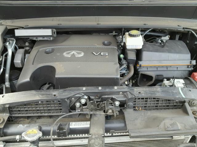 5N1AL0MN3EC552773 - 2014 INFINITI QX60 GRAY photo 7