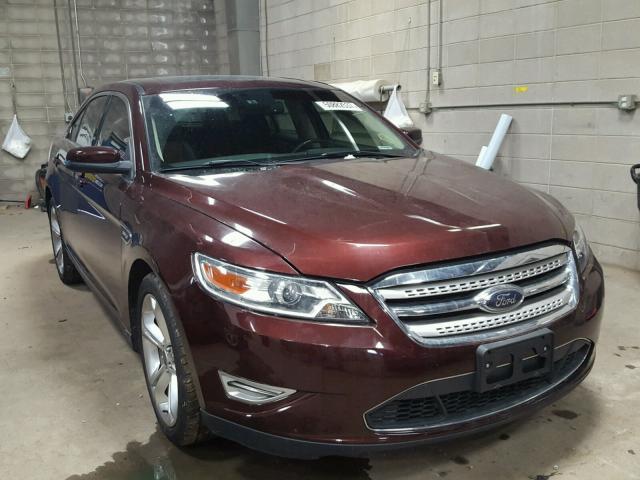 1FAHP2KT1AG138243 - 2010 FORD TAURUS SHO BURGUNDY photo 1