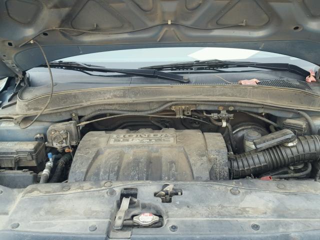 5FNYF28726B027063 - 2006 HONDA PILOT EX BLUE photo 7