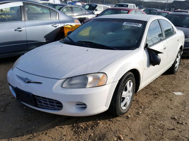 1C3EL46X42N139146 - 2002 CHRYSLER SEBRING LX WHITE photo 2