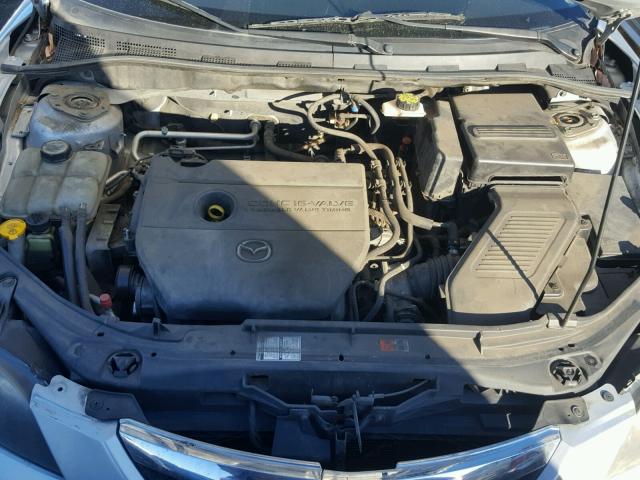 JM1BK12F371722013 - 2007 MAZDA 3 I SILVER photo 7