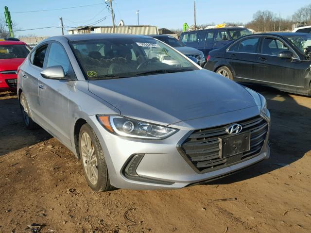 5NPD84LF9HH102123 - 2017 HYUNDAI ELANTRA SE GRAY photo 1