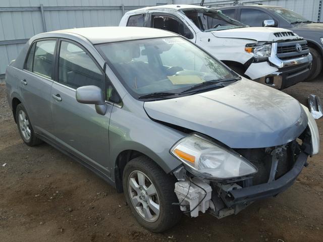 3N1BC11E87L437177 - 2007 NISSAN VERSA S SILVER photo 1