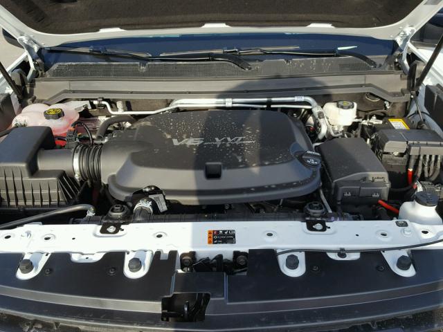 1GCGTCEN2H1306604 - 2017 CHEVROLET COLORADO L WHITE photo 7