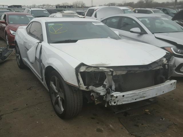 2G1FF1E37F9298149 - 2015 CHEVROLET CAMARO LT WHITE photo 1