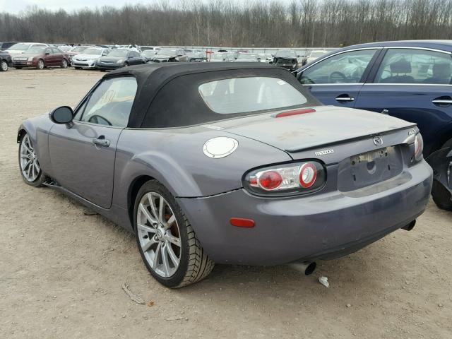 JM1NC25FX60113498 - 2006 MAZDA MX-5 MIATA CHARCOAL photo 3