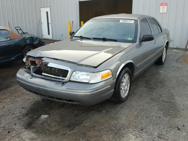 2FAFP74W93X224053 - 2003 FORD CROWN VICT GRAY photo 2