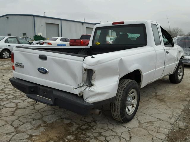 1FTYR14U27PA57894 - 2007 FORD RANGER SUP WHITE photo 4