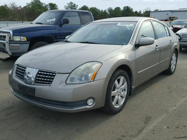 1N4BA41E64C847915 - 2004 NISSAN MAXIMA SE GRAY photo 2