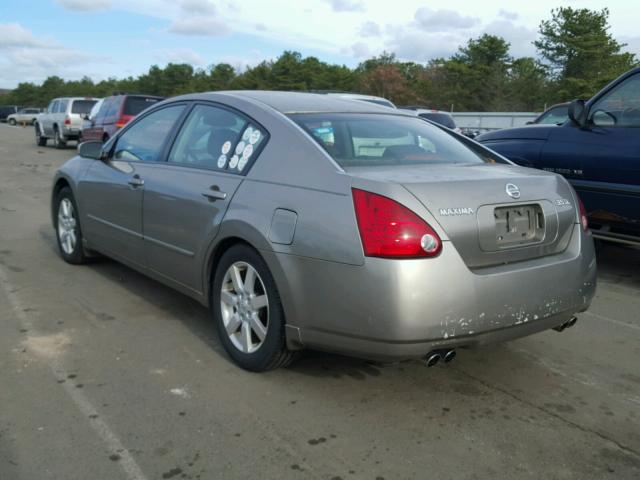 1N4BA41E64C847915 - 2004 NISSAN MAXIMA SE GRAY photo 3