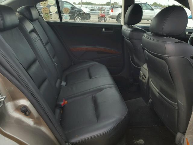 1N4BA41E64C847915 - 2004 NISSAN MAXIMA SE GRAY photo 6