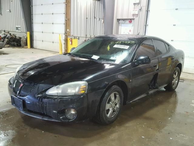 2G2WP552281101252 - 2008 PONTIAC GRAND PRIX BLACK photo 2