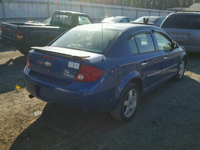 1G1AZ52F757587247 - 2005 CHEVROLET COBALT LT BLUE photo 4