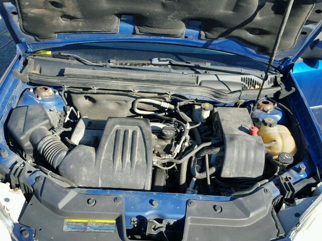 1G1AZ52F757587247 - 2005 CHEVROLET COBALT LT BLUE photo 7