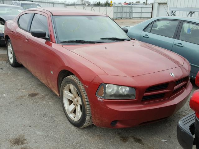 2B3KA43G07H679913 - 2007 DODGE CHARGER SE RED photo 1