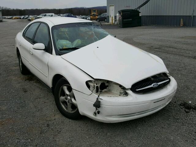 1FAFP55U11G114151 - 2001 FORD TAURUS SES WHITE photo 1