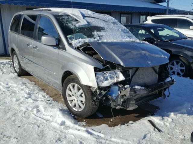 2C4RC1BG1GR260468 - 2016 CHRYSLER TOWN & COU SILVER photo 1