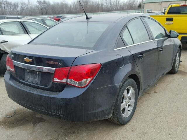 1G1PC5SBXE7486311 - 2014 CHEVROLET CRUZE LT BLACK photo 4