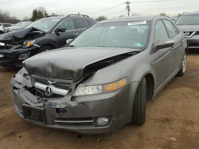 19UUA66257A027548 - 2007 ACURA TL BROWN photo 2