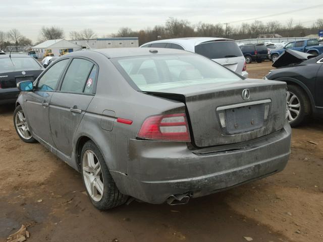 19UUA66257A027548 - 2007 ACURA TL BROWN photo 3