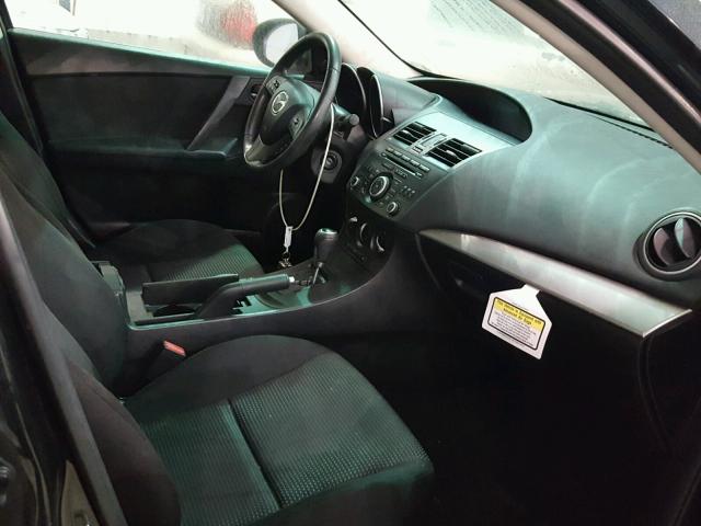 JM1BL1V72C1633903 - 2012 MAZDA 3 I BLACK photo 5