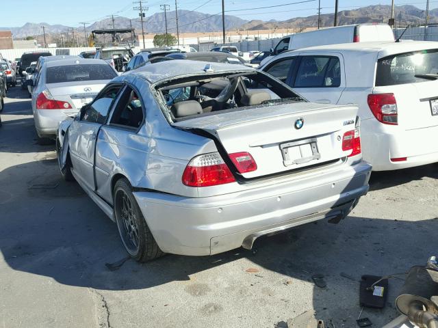 WBSBL93415PN63360 - 2005 BMW M3 SILVER photo 3