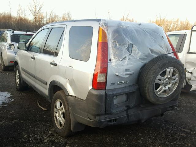 SHSRD78894U221949 - 2004 HONDA CR-V EX SILVER photo 3