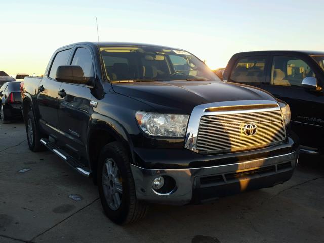 5TFEY5F11CX127766 - 2012 TOYOTA TUNDRA CRE BLACK photo 1