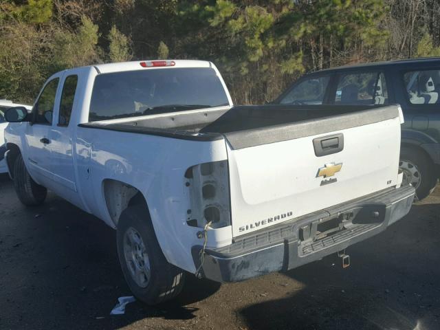 2GCEC19J681143629 - 2008 CHEVROLET SILVERADO WHITE photo 3