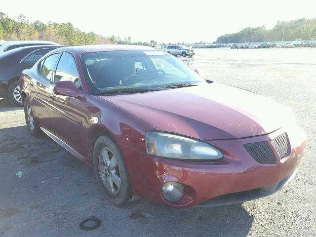 2G2WP552361199768 - 2006 PONTIAC GRAND PRIX წითელი ფოტო 1