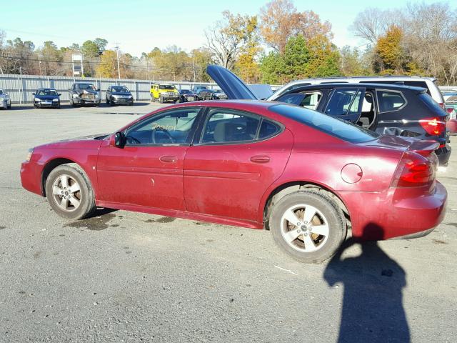 2G2WP552361199768 - 2006 PONTIAC GRAND PRIX წითელი ფოტო 9