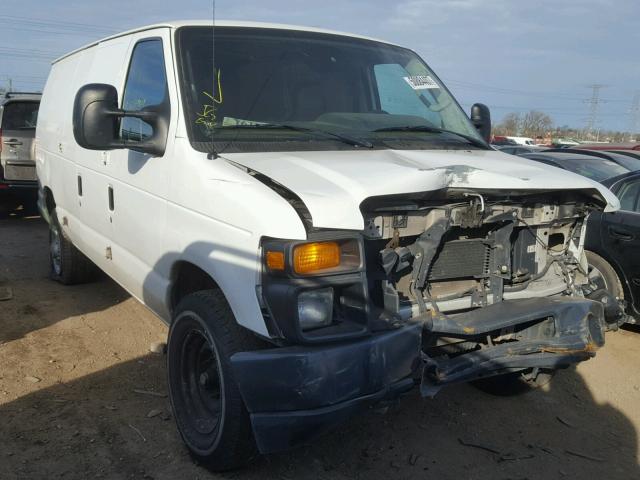 1FTNE24W19DA30230 - 2009 FORD ECONOLINE WHITE photo 1