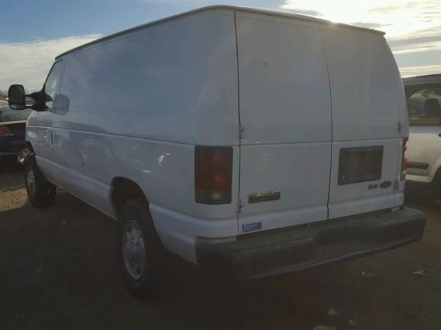 1FTNE24W19DA30230 - 2009 FORD ECONOLINE WHITE photo 3