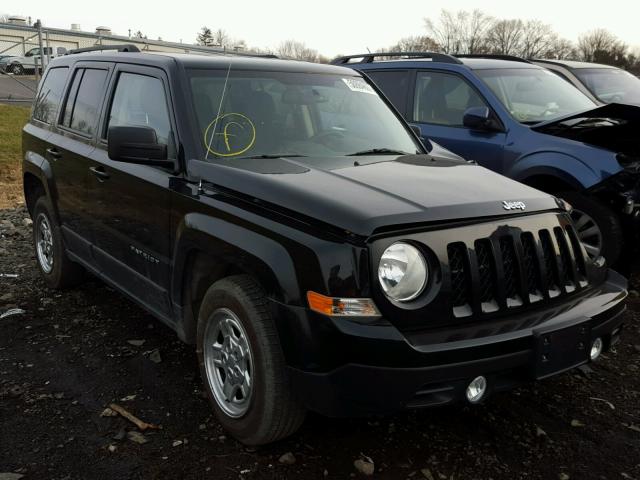 1C4NJRBB8GD686300 - 2016 JEEP PATRIOT SP BLACK photo 1