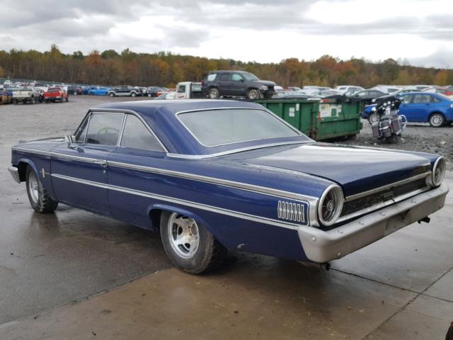 3U66X181772 - 1963 FORD GALAXY BLUE photo 3