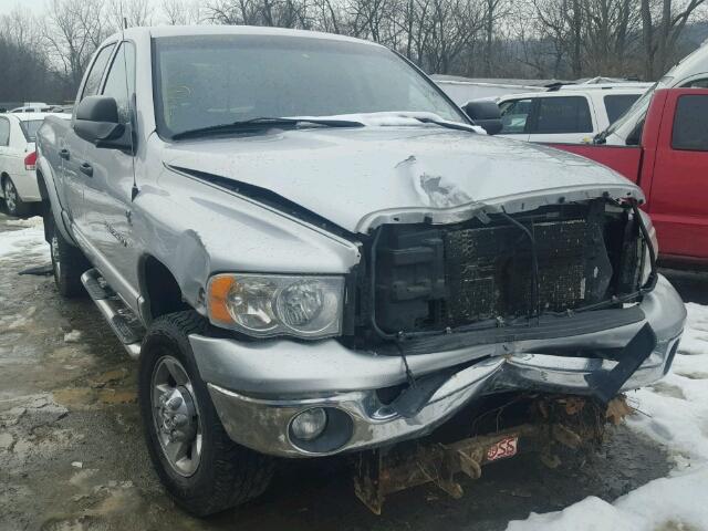 3D7KU28C64G181376 - 2004 DODGE RAM 2500 S SILVER photo 1