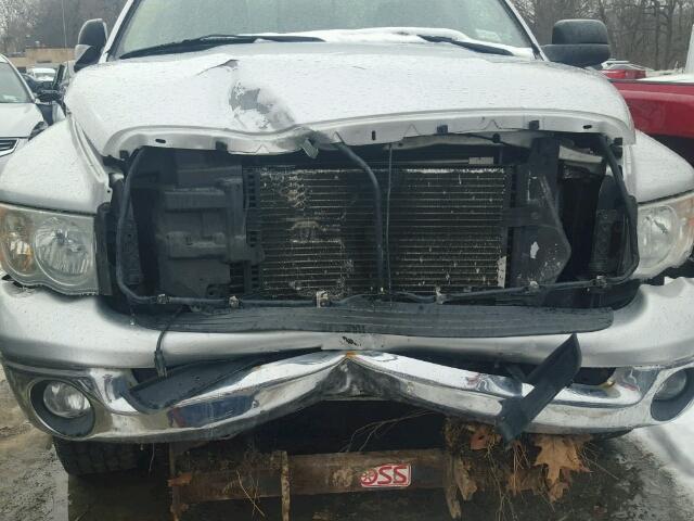 3D7KU28C64G181376 - 2004 DODGE RAM 2500 S SILVER photo 7