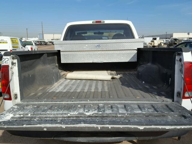 1FTNF20595EC77218 - 2005 FORD F250 SUPER WHITE photo 6