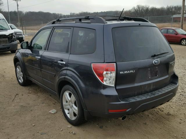 JF2SH64619H706770 - 2009 SUBARU FORESTER 2 GRAY photo 3