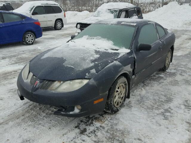 3G2JB12F15S114969 - 2005 PONTIAC SUNFIRE BLUE photo 2