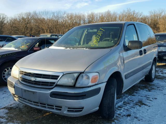 1GNDU03E04D262944 - 2004 CHEVROLET VENTURE SILVER photo 2