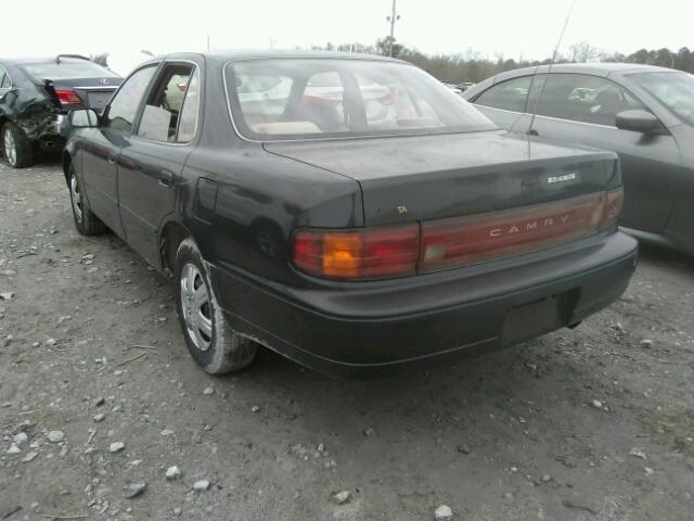 4T1SK12E7PU266633 - 1993 TOYOTA CAMRY LE GREEN photo 3