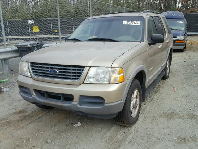 1FMZU73E92UA37177 - 2002 FORD EXPLORER X GOLD photo 2